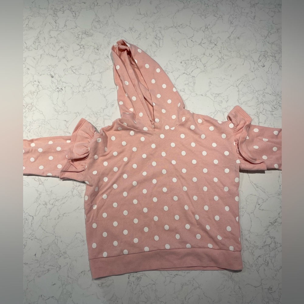 Big Girls Ruffle-Trim Hoodie
